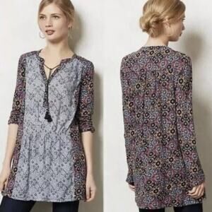 Anthropologie Akemi Kin Humboldt Tunic Top Size S